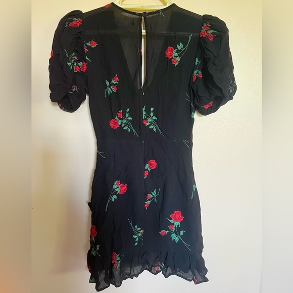 Reformation Alcott Dress In Rochelle mini dress - Picture 10 of 11